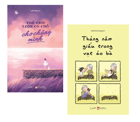 Sách - Combo 2 Cuốn: Thế Giới Luôn Có Chỗ Cho Chúng Mình + Tháng Năm Giấu Trong Vạt Áo Bà