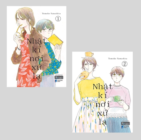 Sách - Nhật Kí Nơi Xứ Lạ (Combo Tập 1+2)