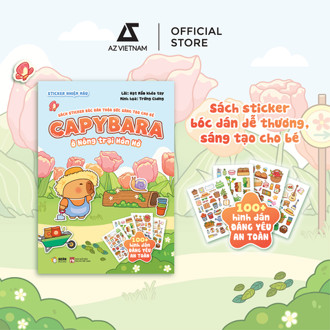 Sách Thiếu Nhi - Capybara Ở Nông Trại Hớn Hở