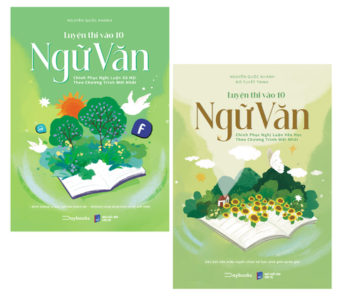 Sách - Combo 2 Cuốn: Luyện Thi Vào 10 Ngữ Văn