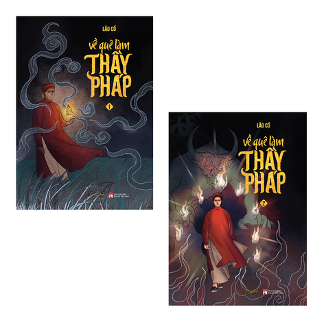 Sách - Combo: Về Quê Làm Thầy Pháp (Trọn Bộ 2 Tập)