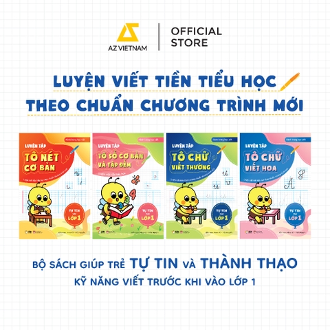 Sách Thiếu Nhi - Bộ 4 Cuốn Tự Tin Vào Lớp 1