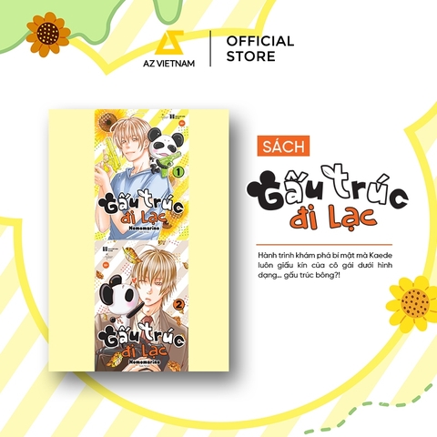 Sách - Gấu Trúc Đi Lạc (Combo 2 Tập)