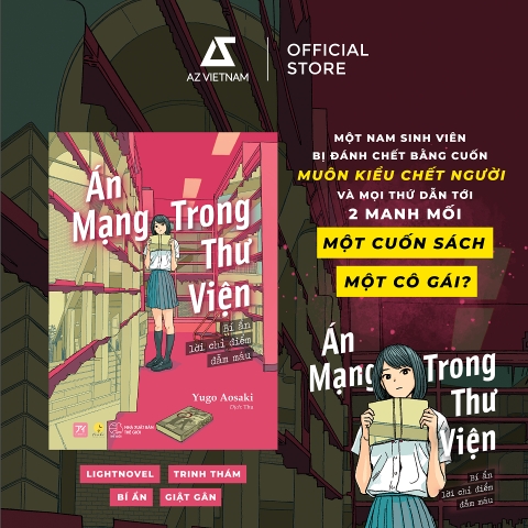 Sách - Án Mạng Trong Thư Viện - Bí Ẩn Lời Chỉ Điểm Đẫm Máu