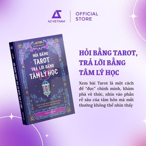Sách - Hỏi Bằng Tarot, Trả Lời Bằng Tâm Lý Học