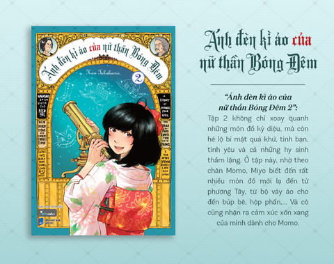 Sách - Ánh Đèn Kì Ảo Của Nữ Thần Bóng Đêm (Tập 2)