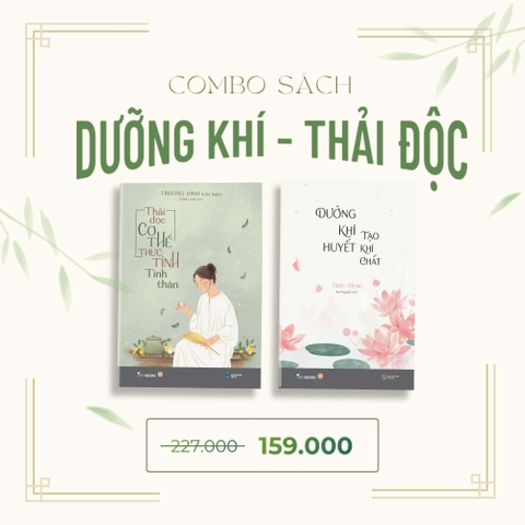 Sách - Combo Dưỡng Khí - Thải Độc