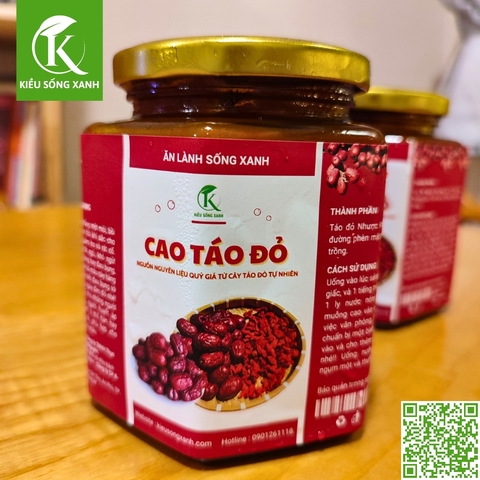 Tài liệu về Cao Táo Đỏ : Công Dụng, Thành Phần và Hướng dẫn sử dụng