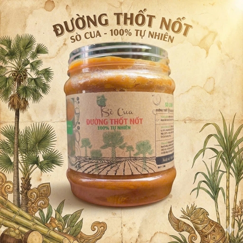 Đường Thốt Nốt Sò Cua 100% Tự Nhiên