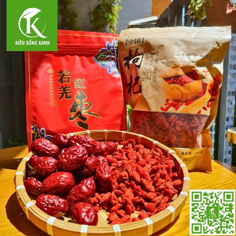 Kỷ Tử Ninh Hạ và Táo Đỏ Nhược Khương