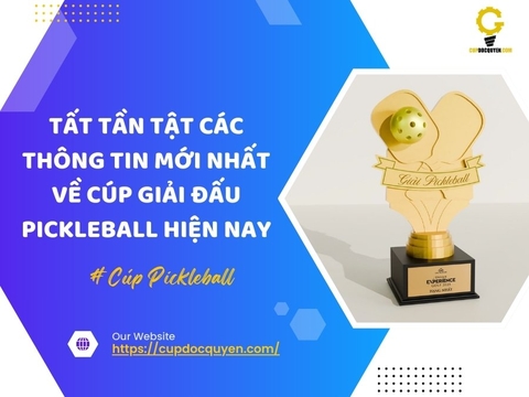 Tất tần tật các thông tin mới nhất về cúp giải đấu Pickleball hiện nay