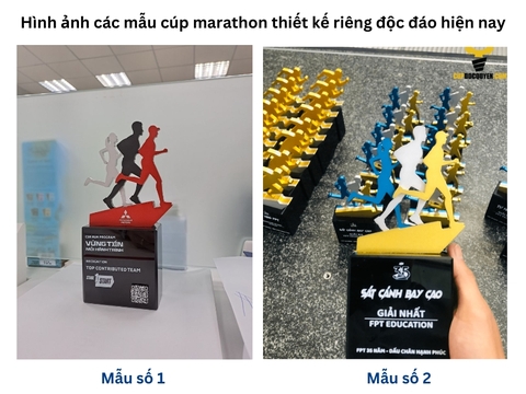 Vì sao các BTC nên cúp marathon thiết kế riêng thay vì dùng mẫu đại trà?