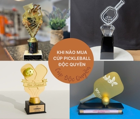 Những điều bạn cần biết về cúp pickleball độc quyền mới nhất