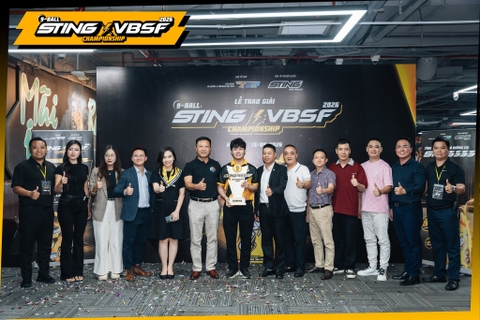 Phía sau chiếc cúp vô địch STING x VBSF 2026: Chuyện về biểu tượng vinh quang của hơn 1.100 cơ thủ