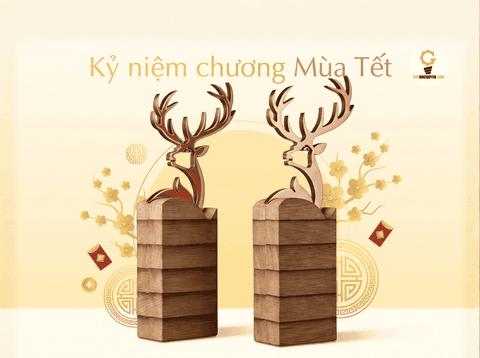 Đặt làm kỷ niệm chương, cúp cuối năm: cần chuẩn bị trước bao lâu?