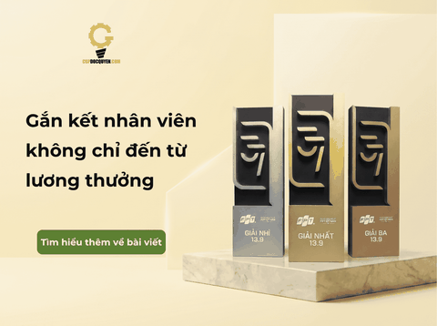 Gắn kết nhân viên không chỉ đến từ lương thưởng