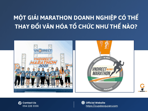 Một giải marathon doanh nghiệp có thể thay đổi văn hóa tổ chức như thế nào?
