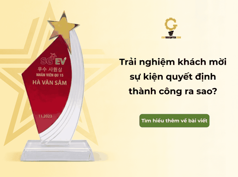 Giải thưởng doanh nghiệp: cách xây dựng hệ thống vinh danh hiệu quả