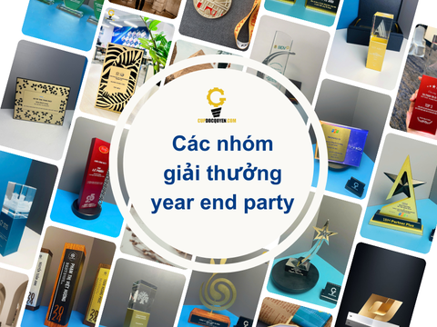 Giải thưởng year end party: yếu tố tạo khoảnh khắc nhớ