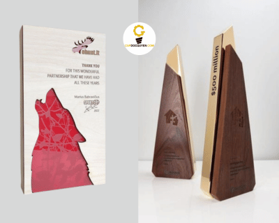 Kỷ niệm chương gỗ đồng - Biểu tượng tôn vinh thanh lịch, sang trọng