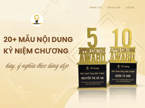 20+ mẫu nội dung kỷ niệm chương hay, ý nghĩa theo từng dịp