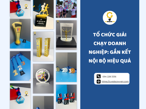 Tổ chức giải chạy doanh nghiệp: gắn kết nội bộ hiệu quả