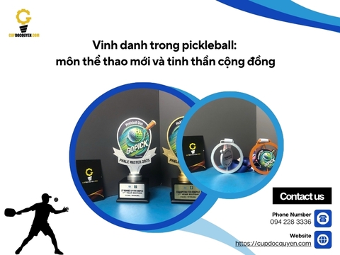 Vinh danh trong pickleball: môn thể thao mới và tinh thần cộng đồng