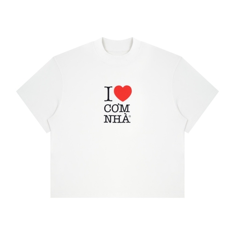 CƠM NHÀ T-SHIRT WHITE