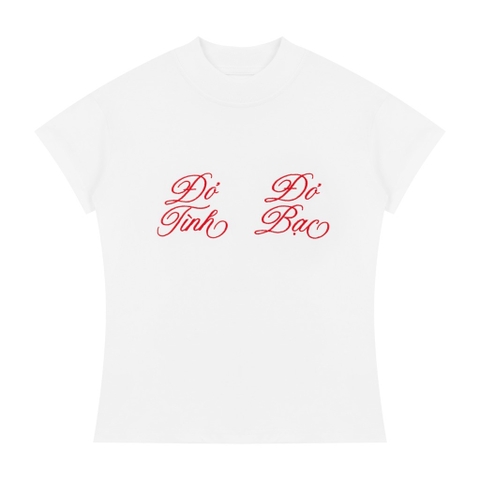 ĐỎ TÌNH ĐỎ BẠC NEW T-SHIRT - WHITE