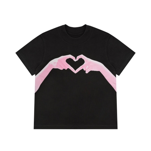 Heart Handsign T-Shirt Grey
