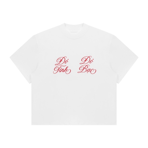 ĐỎ TÌNH ĐỎ BẠC NEW T-SHIRT - WHITE