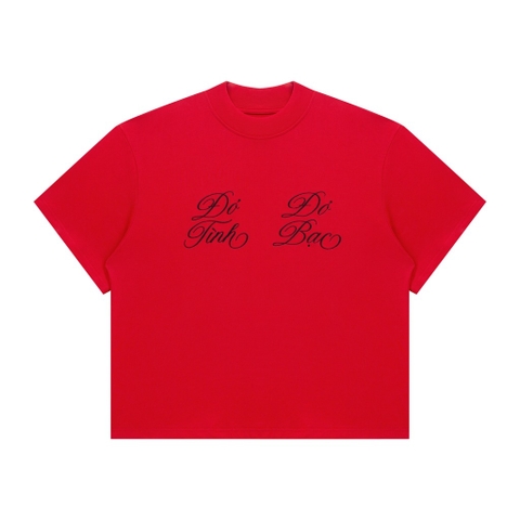 ĐỎ TÌNH ĐỎ BẠC NEW T-SHIRT - RED
