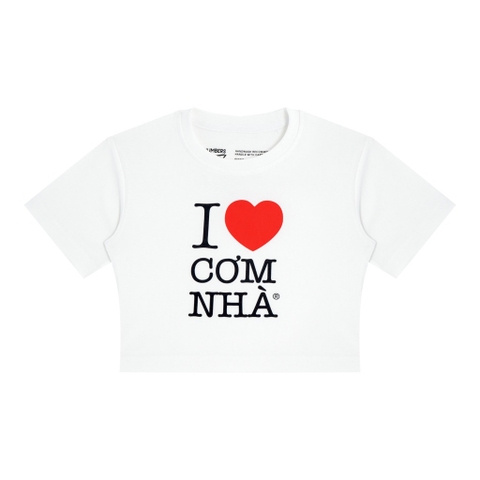 CƠM NHÀ CROPTOP BLACK/WHITE
