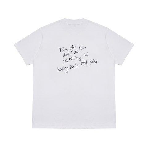 TÌNH YÊU WHITE T-SHIRT