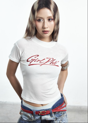 Girl Phố QAS x Numbers White