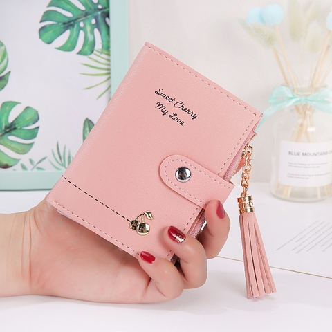 Ví Nữ Mini Ngắn Cầm Tay Phong Cách Hàn Quốc TVNN161