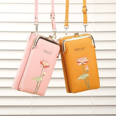 Ví Cầm Tay Nữ Dài Đeo Chéo Cao Cấp Sang Trọng Phong Cách Hàn Quốc TVNN448