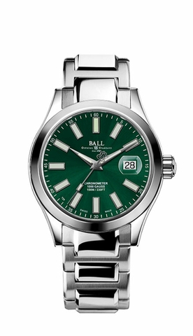 Đồng hồ Nam Ball NM9026C-S6CJ-GR Engineer III Marvelight Chronometer Green Dial