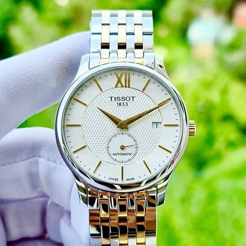 Đồng hồ Nam Tissot Tradition Automatic Silver Dial T063.428.22.038.00