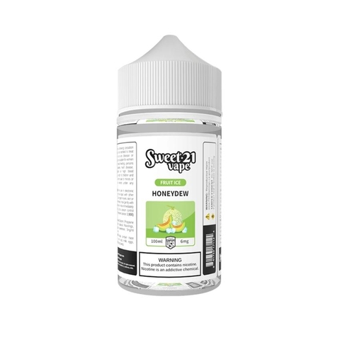 DƯA GANG LẠNH • SWEET 21 VAPE FRUIT ICE HONEYDEW • Freebase (100ml) by SWEET 21 VAPE