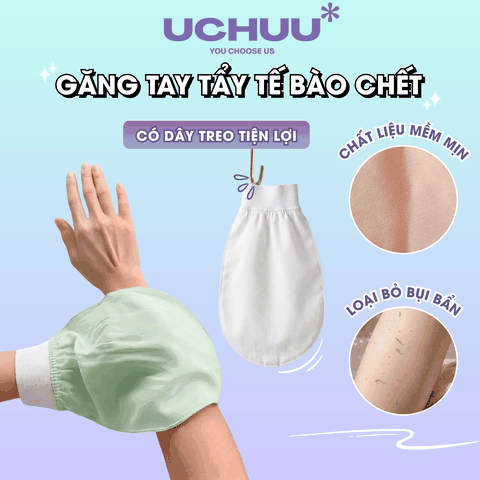 Găng Tay Tẩy Tế Bào Chết