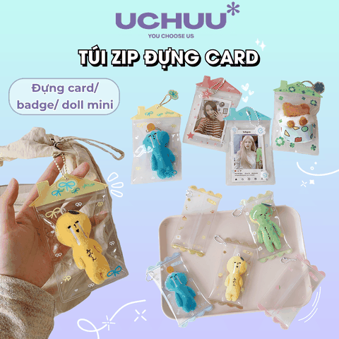 Túi Zip Đựng Card