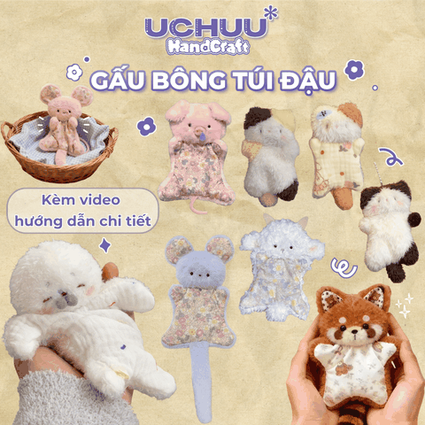 Gấu Bông Túi Đậu