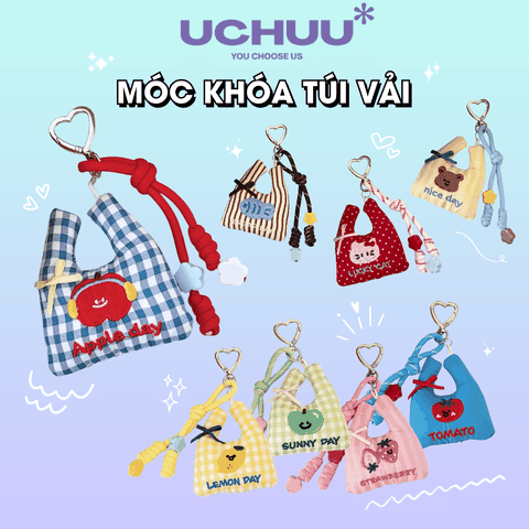 Móc Khóa Túi Vải