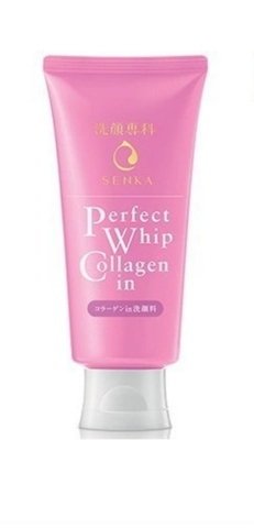 Sữa rửa mặt chống lão hóa Senka Perfect Whip Collagen In 120g