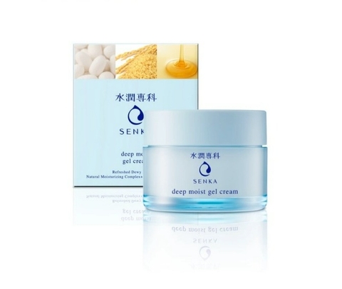 Mặt nạ ngủ cấp ẩm dạng gel Senka Deep Moist Gel Cream 50g