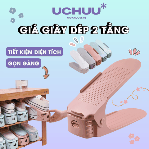 Giá Giày Dép 2 Tầng