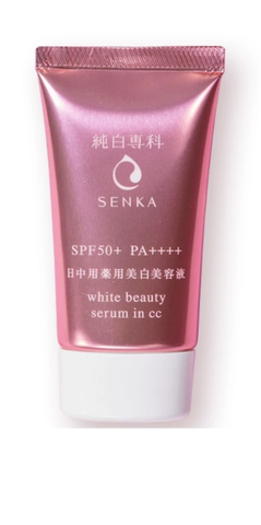 Kem chống nắng 3 trong 1 Senka White Beauty CC 40g