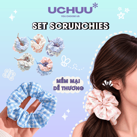 Set Scrunchies