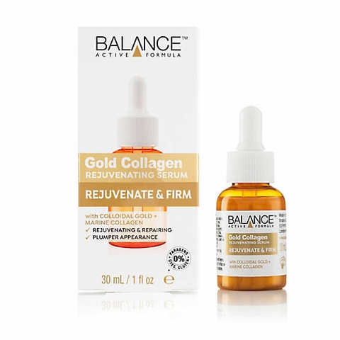 Serum Dưỡng Da Ngăn Ngừa Lão Hoá Balance Gold Collagen Rejuvenating 30ml